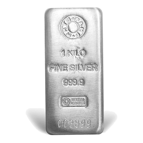 1 kg Silver Bars