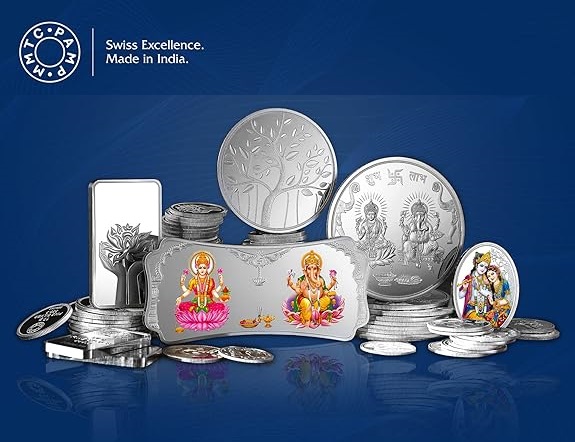 MMTC PAMP Silver Coin